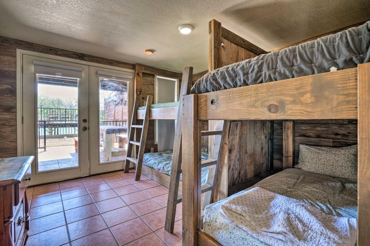 Waterfront Guadalupe River Lodge Home With Dock! Seguin Extérieur photo
